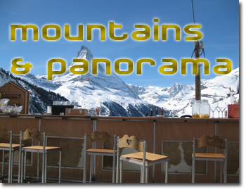 Berge und Panorama